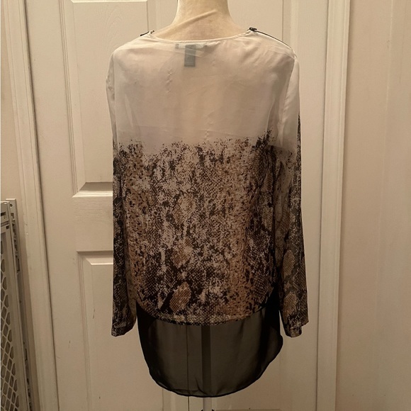 Boho chic top Kenneth Cole New York Sz medium - Picture 2 of 2